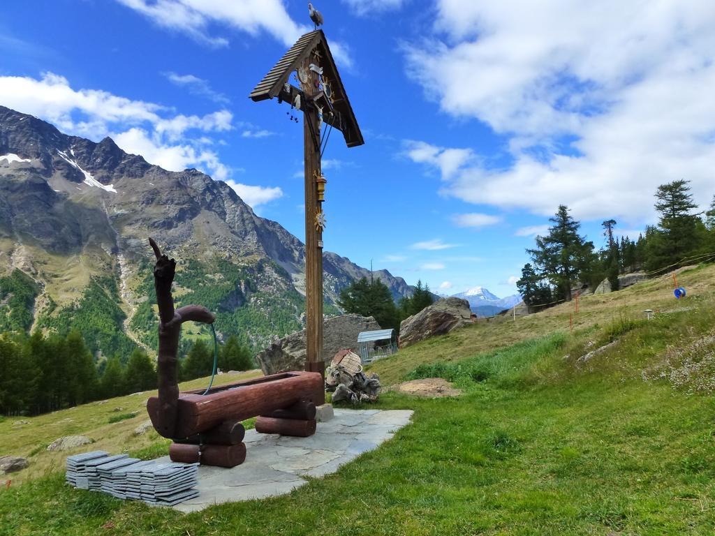 Chalet Alpentraum, Alte Gasse 20 Saas-Grund Ngoại thất bức ảnh